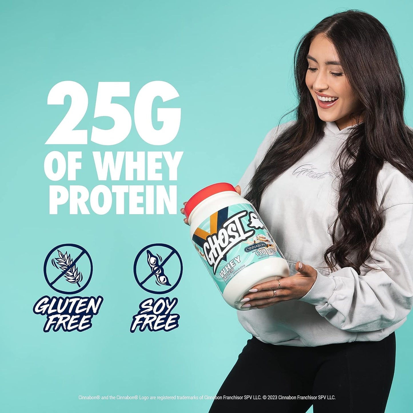 Ghost - Whey Protein Cinnabon 918 g