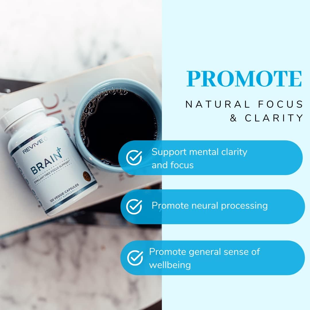 Revive – Brain+ 120 Vegetarian Capsules