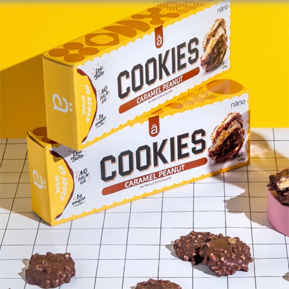 nano - Protein Cookies Caramel Peanut 128 g