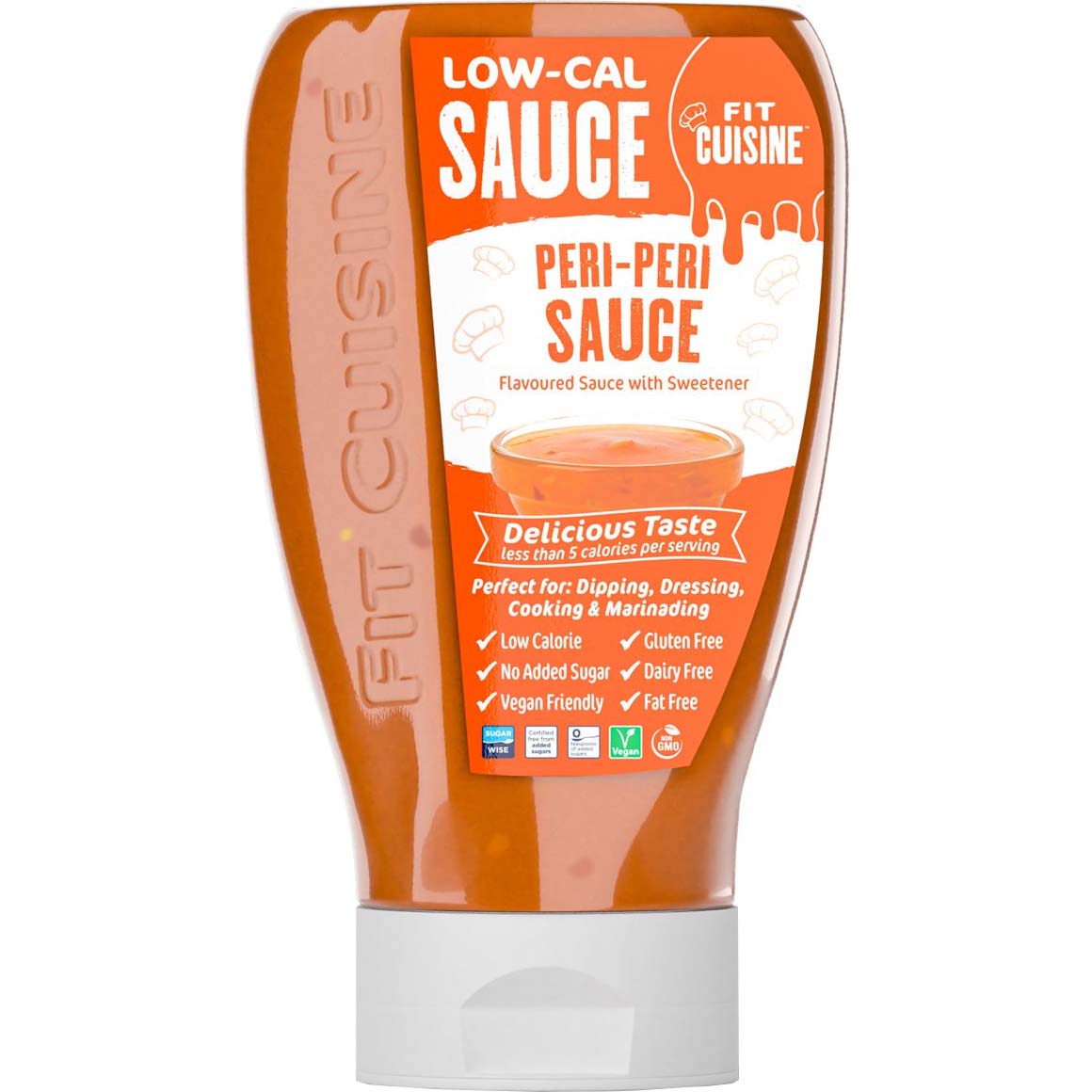 Fit Cuisine - Vegan Low Cal Peri Peri Sauce 425ml