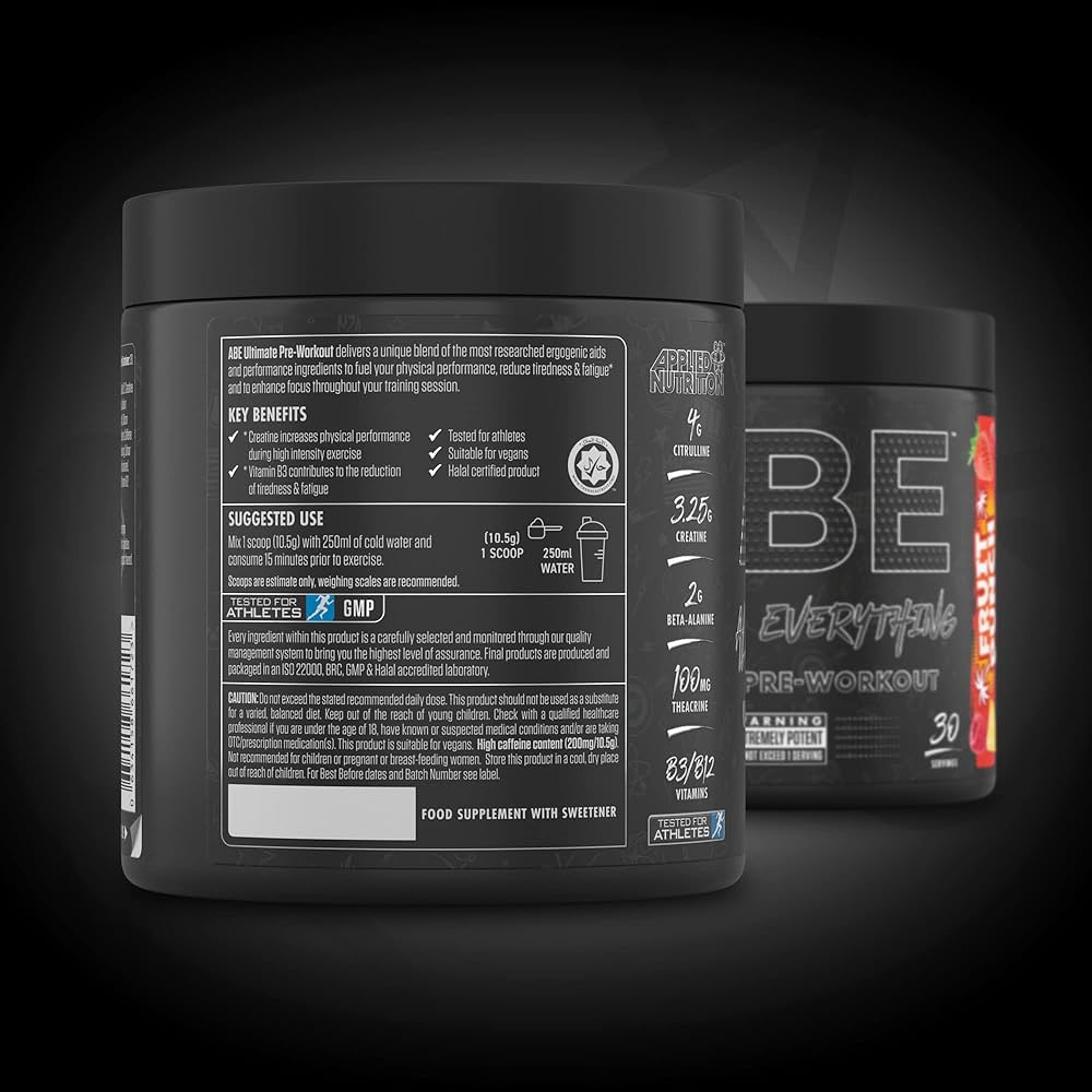 Applied Nutrition - ABE Pre Workout Fruit Punch 315 g