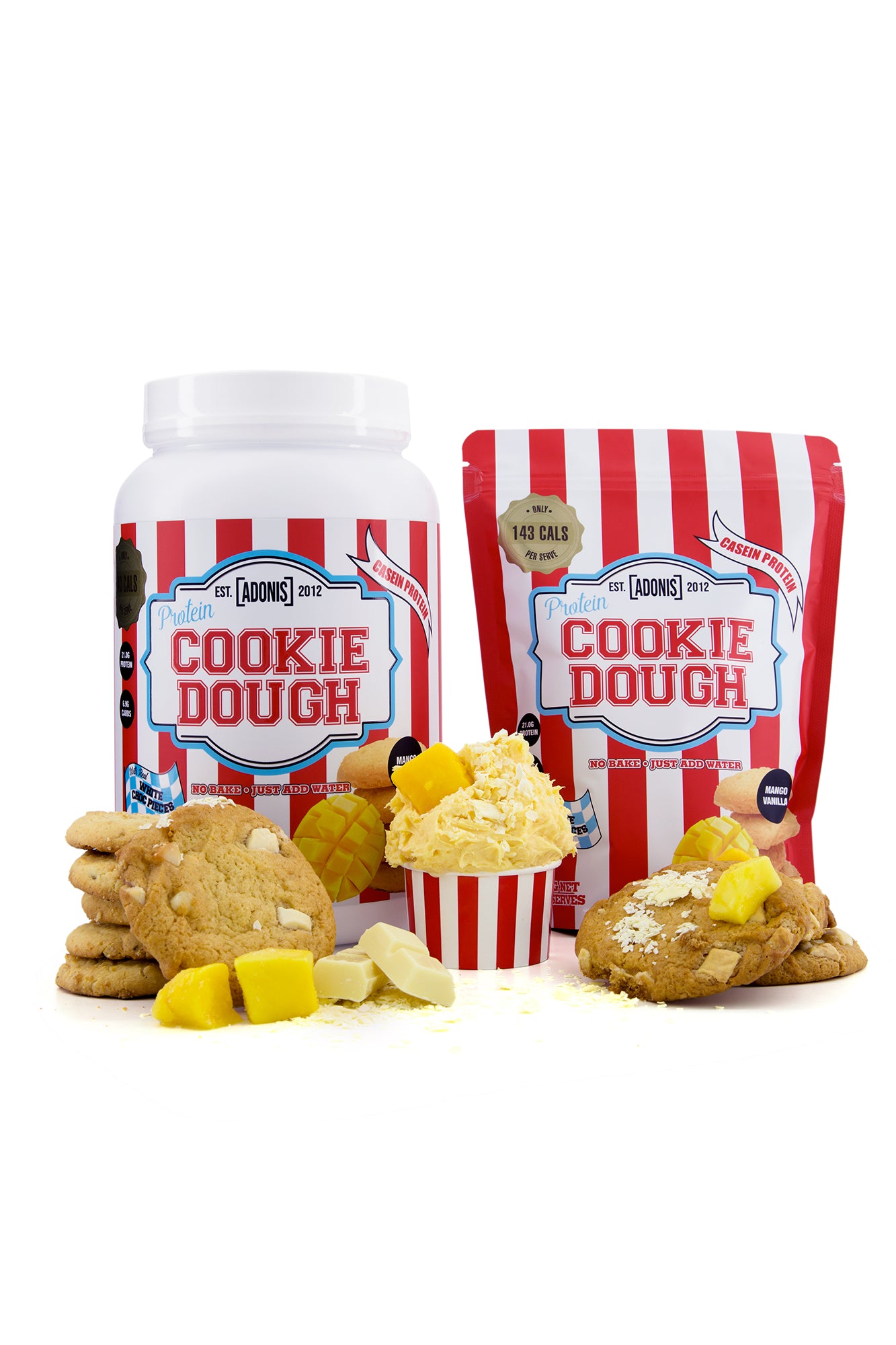 Adonis Cookie Dough - Mango vanilla 1 kg