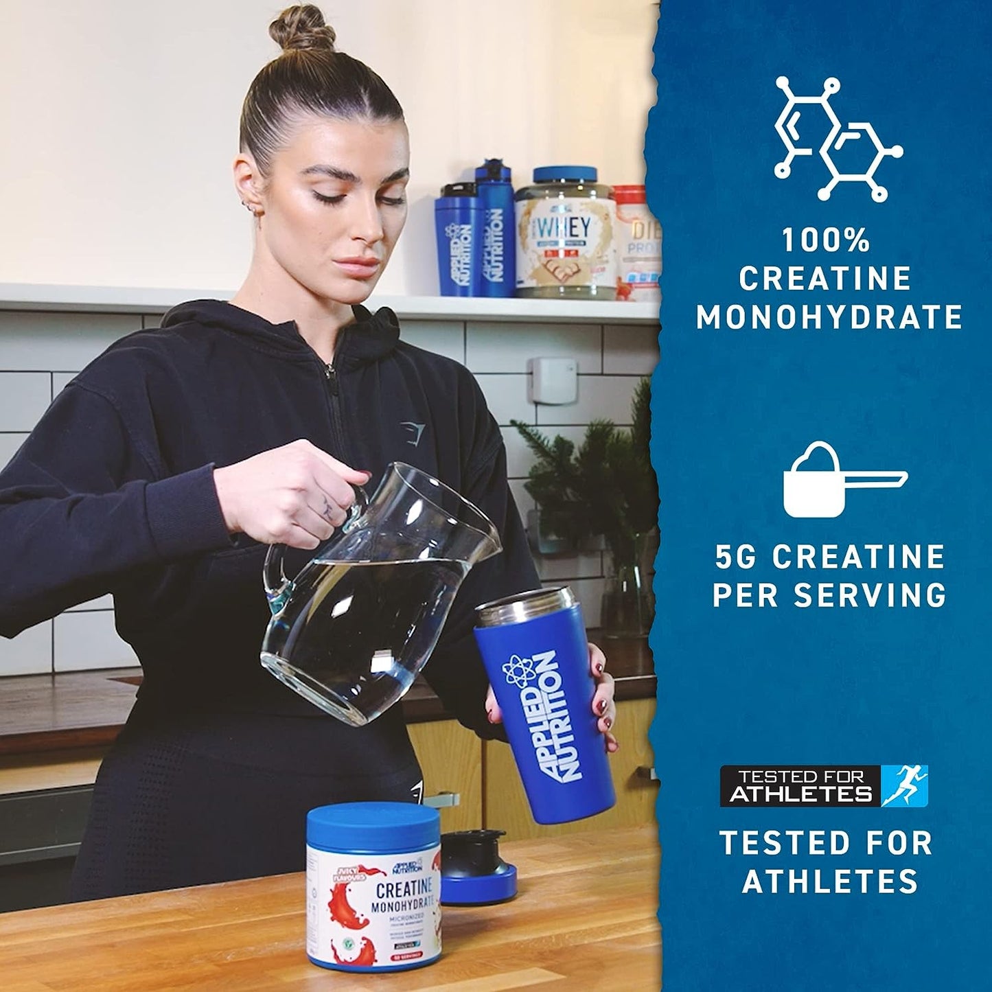 Applied Nutrition - Creatine Monohydrate Cherry & Apple 50 Servings