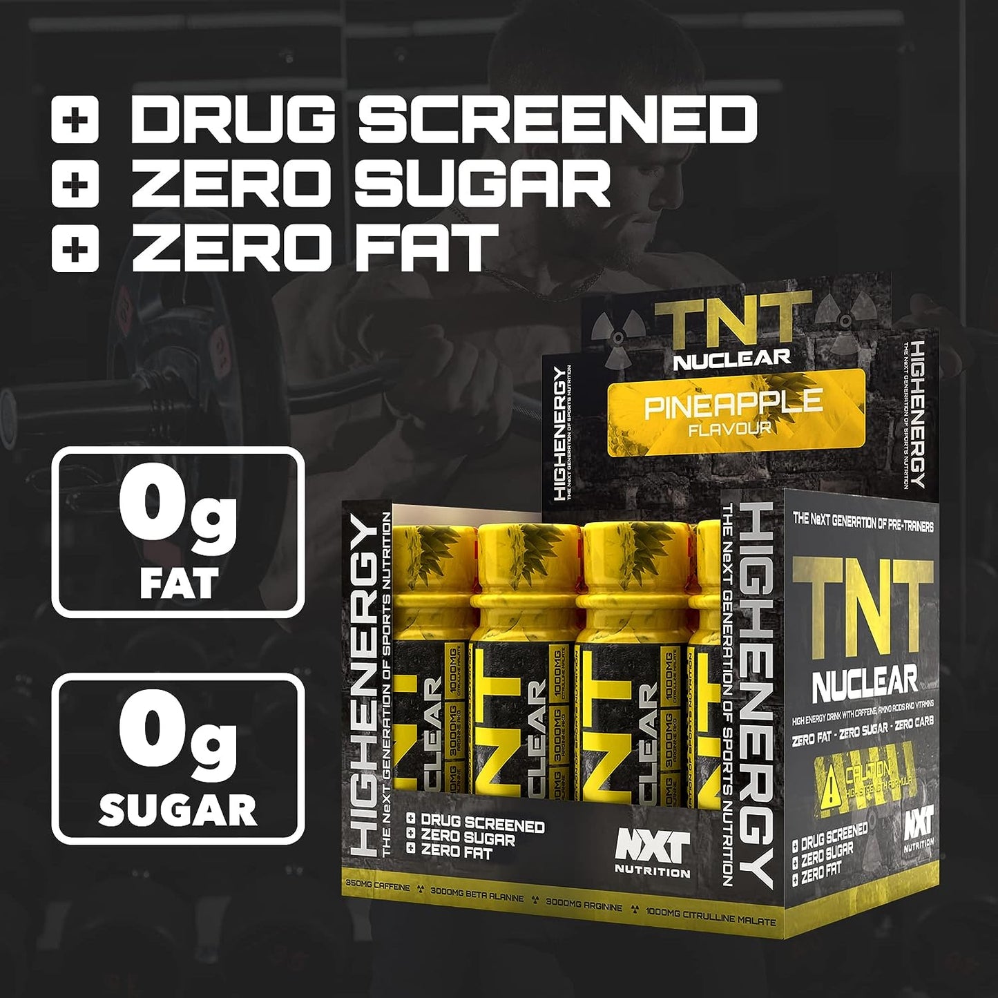 NXT - TNT Nuclear Shots Pineapple 60 ml