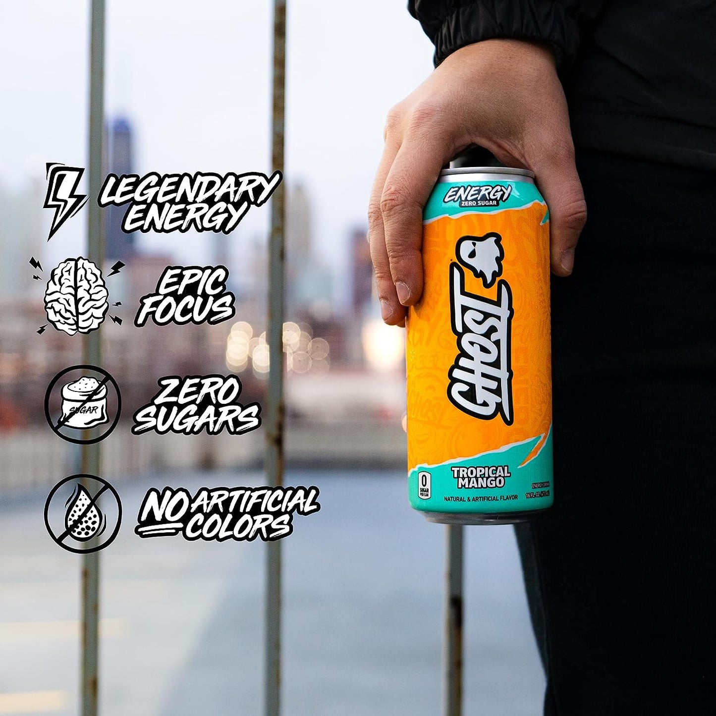 Ghost - Energy Drink Tropical Mango 473 ml