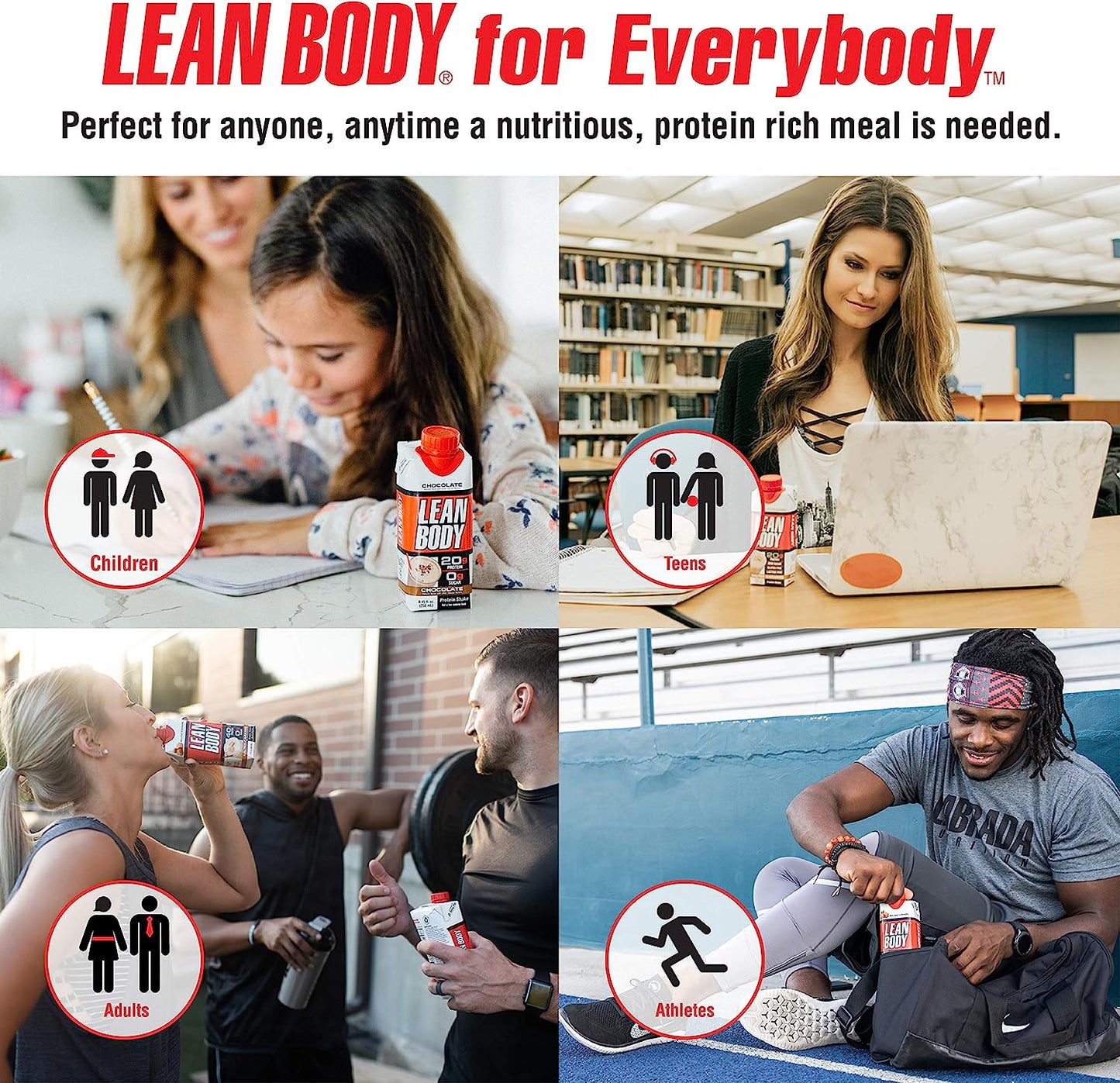 Labrada - Lean Body Cookies & Cream Protein Shake 500 ml