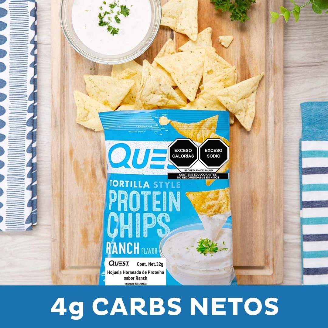 Quest Nutrition - Ranch Tortilla Style Protein Chips 1 Pc