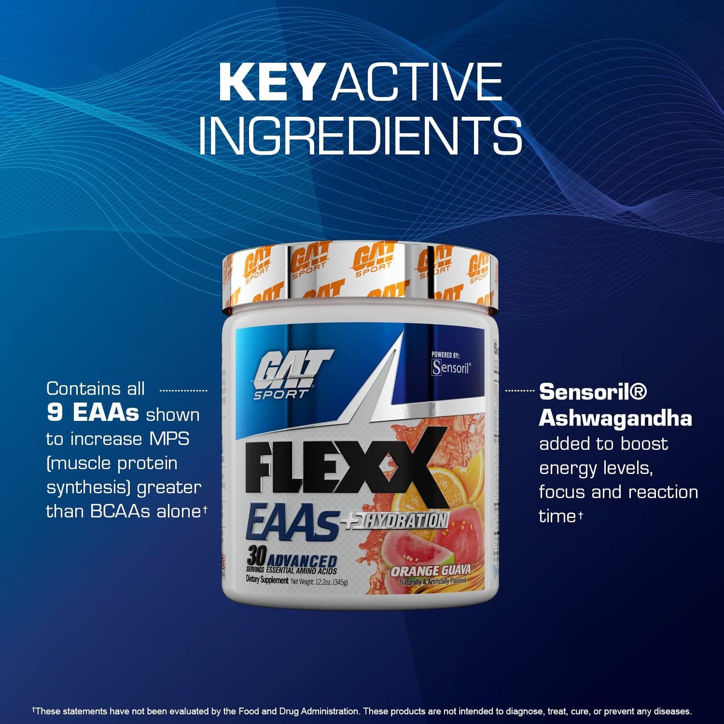GAT - FLEXX EAAs Apple Pear 345 g