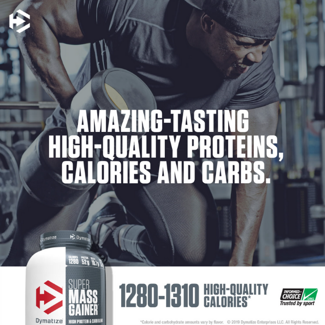 Dymatize Mass gainer - Gourmet Vanilla 2.7 kg