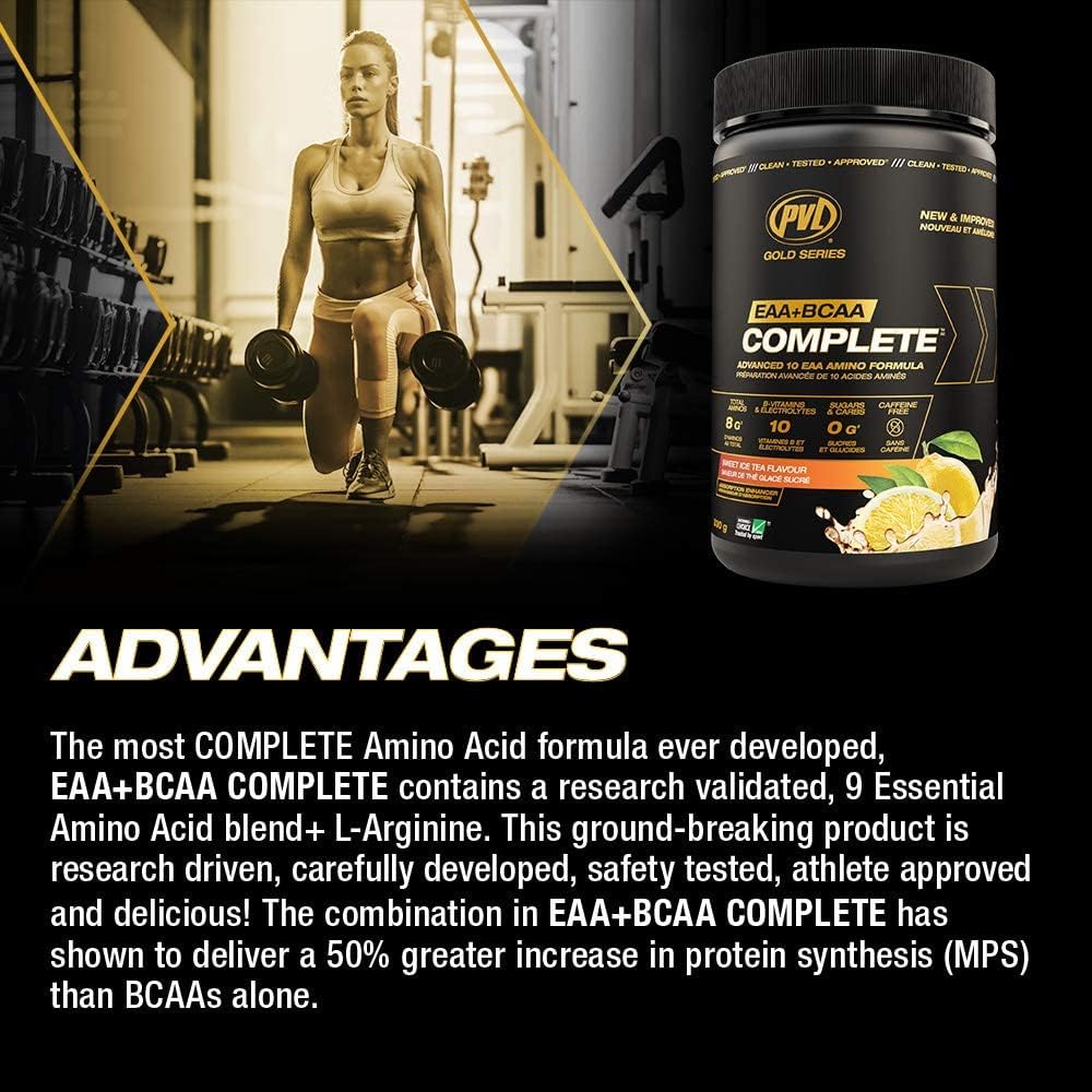 PVL - EAA + BCAA COMPLETE Orange Krush'd 369 g