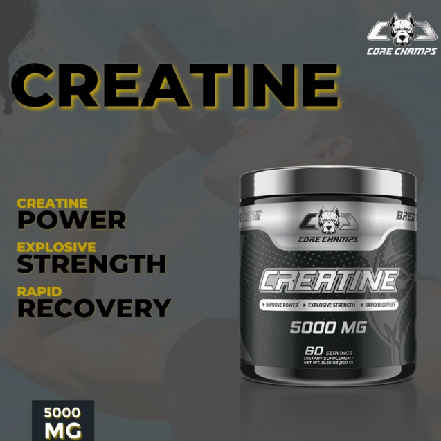 Core Champs Creatine 5000MG 60 SRV