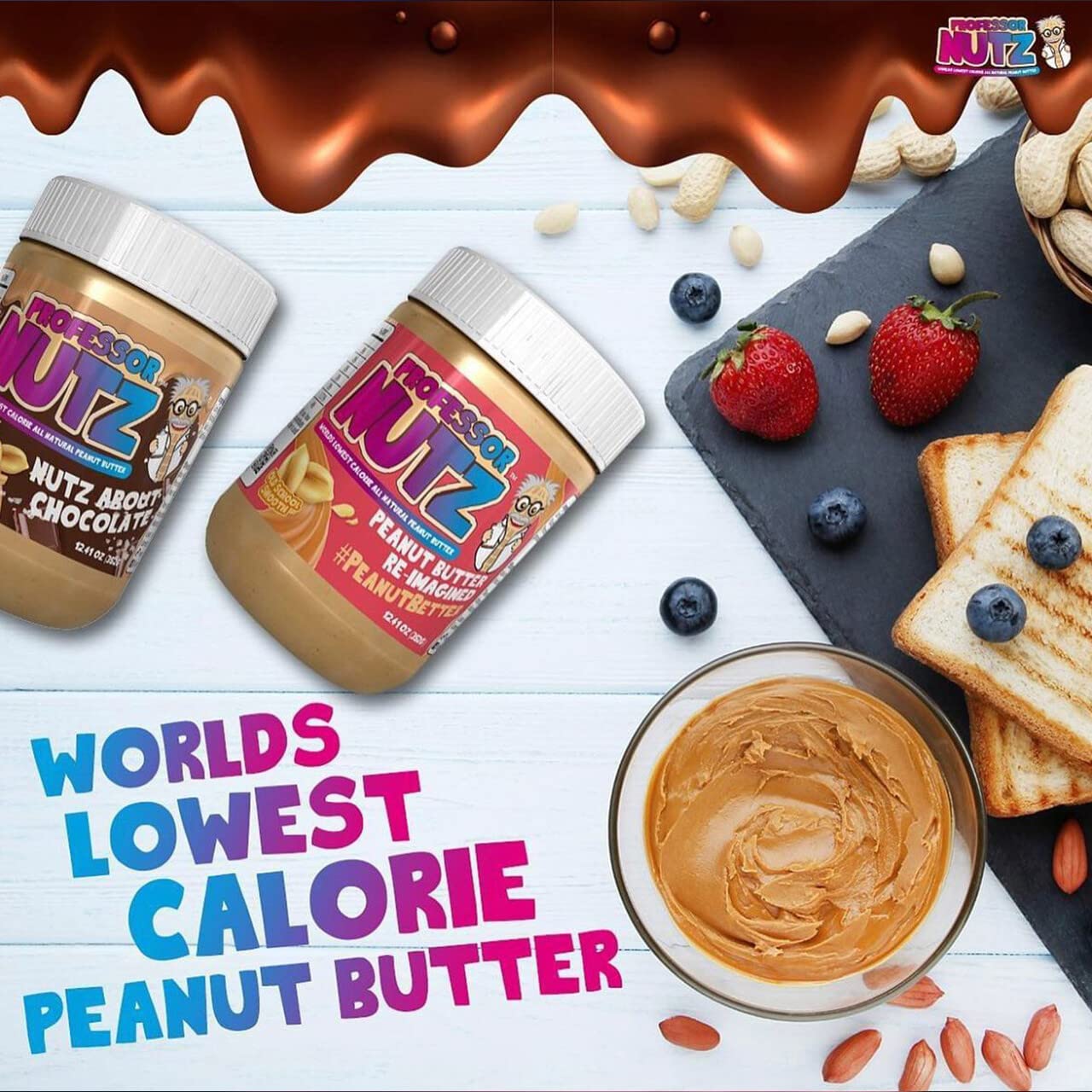 Professor Nutz - Organic Peanut Butter Cinnamon Cookie Crumb 352 g