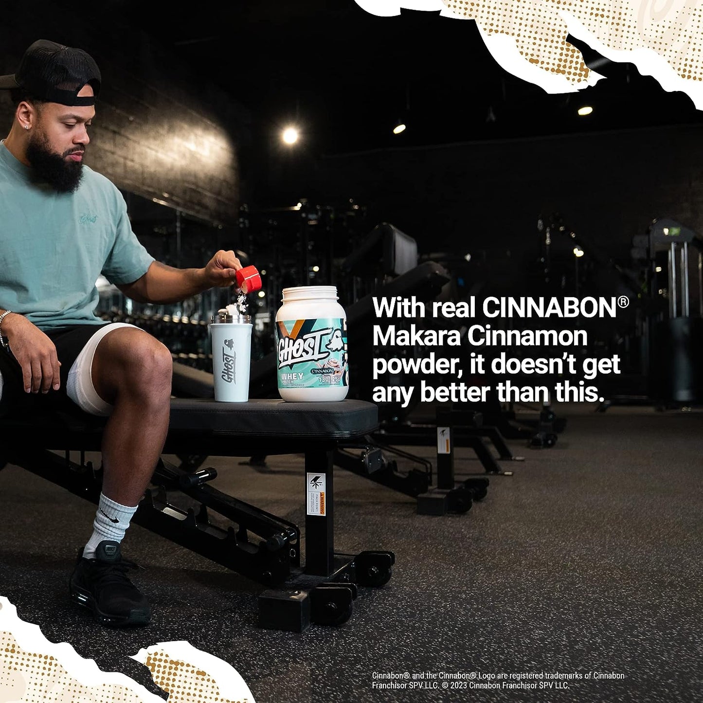 Ghost - Whey Protein Cinnabon 918 g