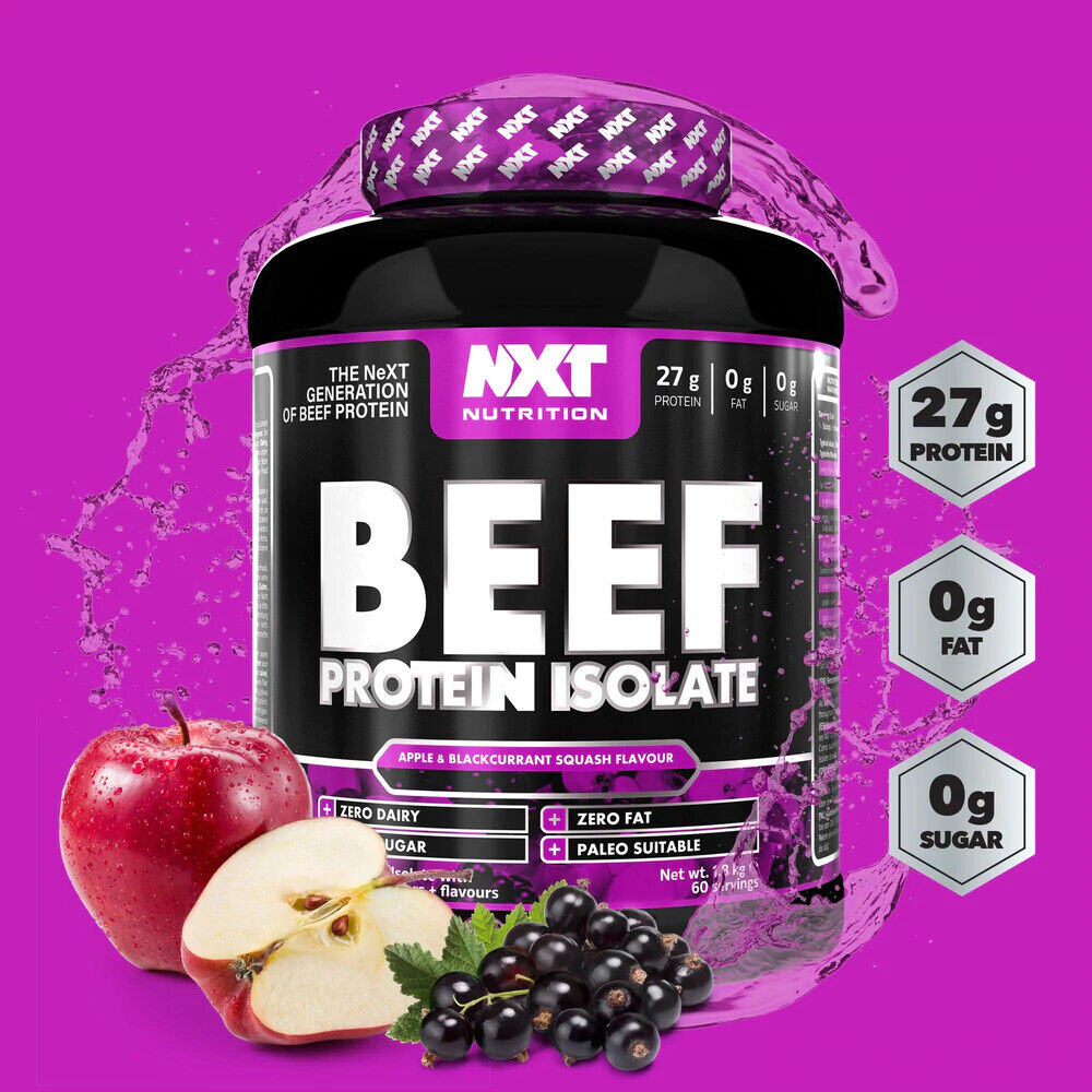 NXT - Beef Protein Isolate Apple & Blackcurrant 1.8 kg
