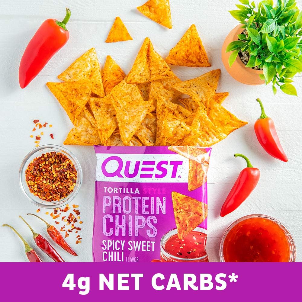 Quest Nutrition - Spicy Sweet Chili Tortilla Style Protein Chips 1 Pc