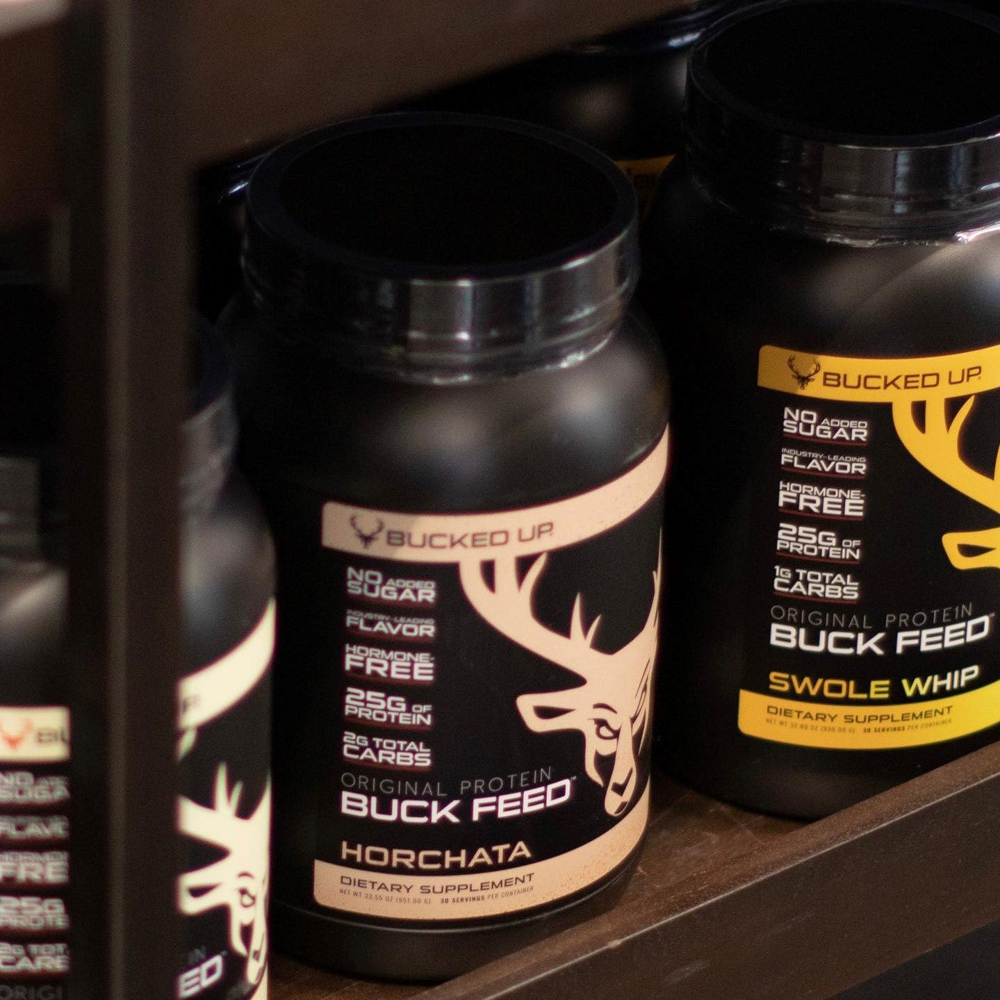 BUCKED Up - Buck Feed Original Protein Chocolate 1 kg