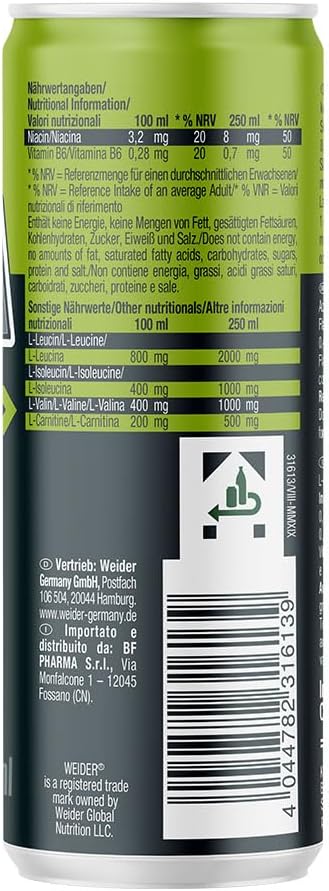 wieder BCAA RTD 250 ml