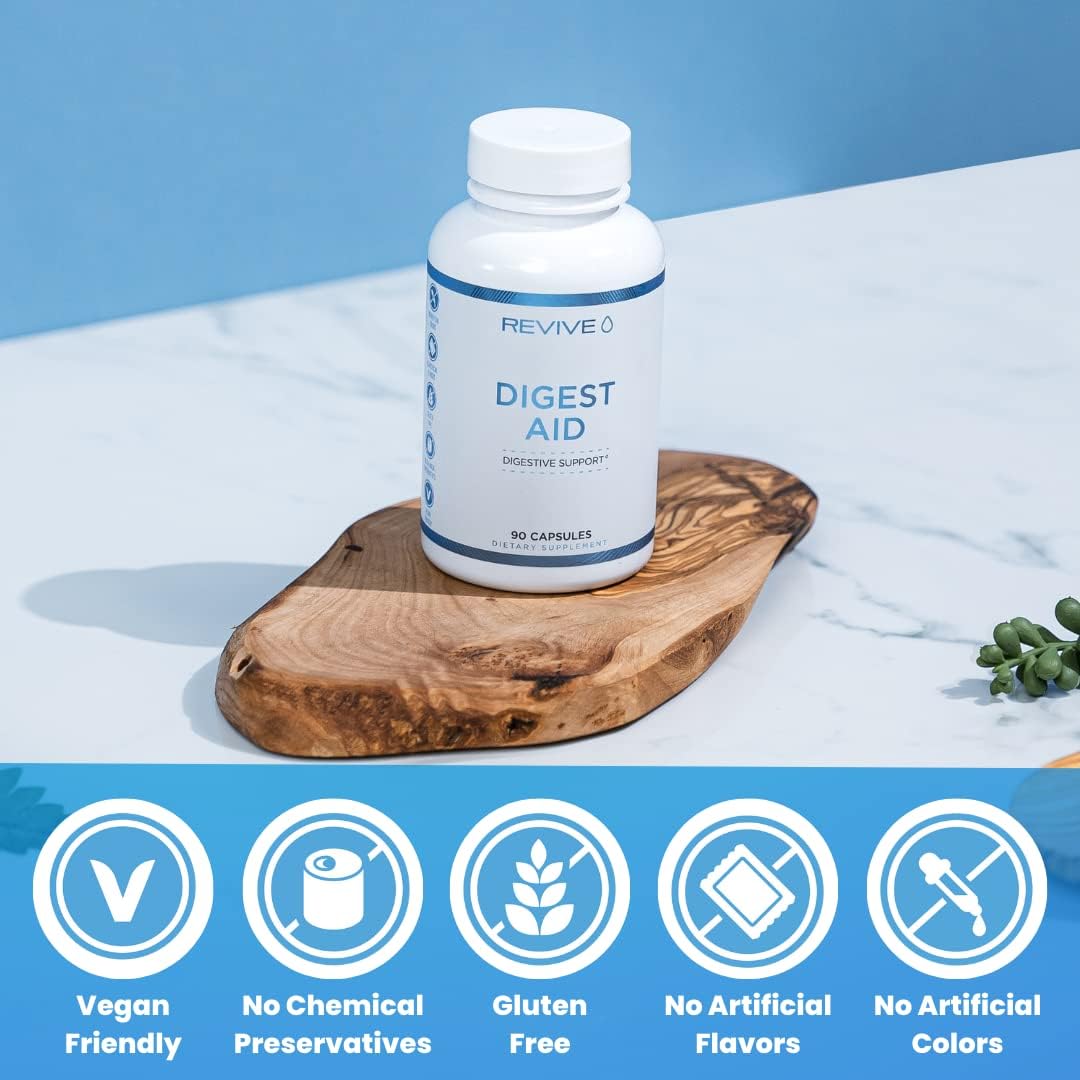 Revive – Digest Aid 90 Vegetarian Capsules
