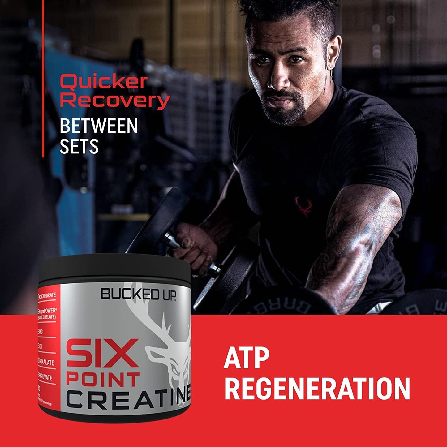 BUCKED Up - Six Point Creatine 30 serving