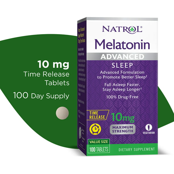 Natrol - Melatonin Advanced Sleep 100 Tablets