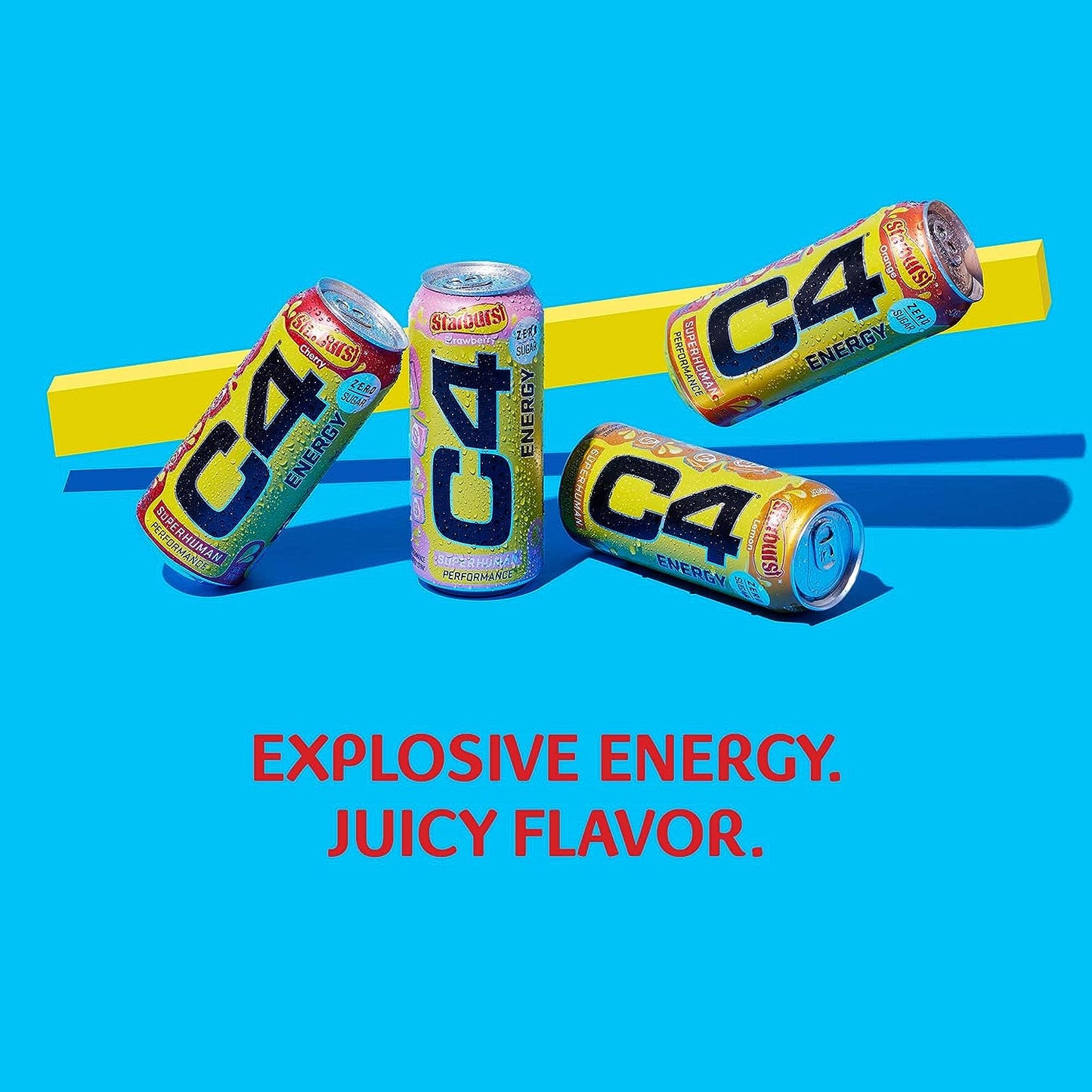 Cellucor C4 - Energy Drink Starburst Orange 473 ml