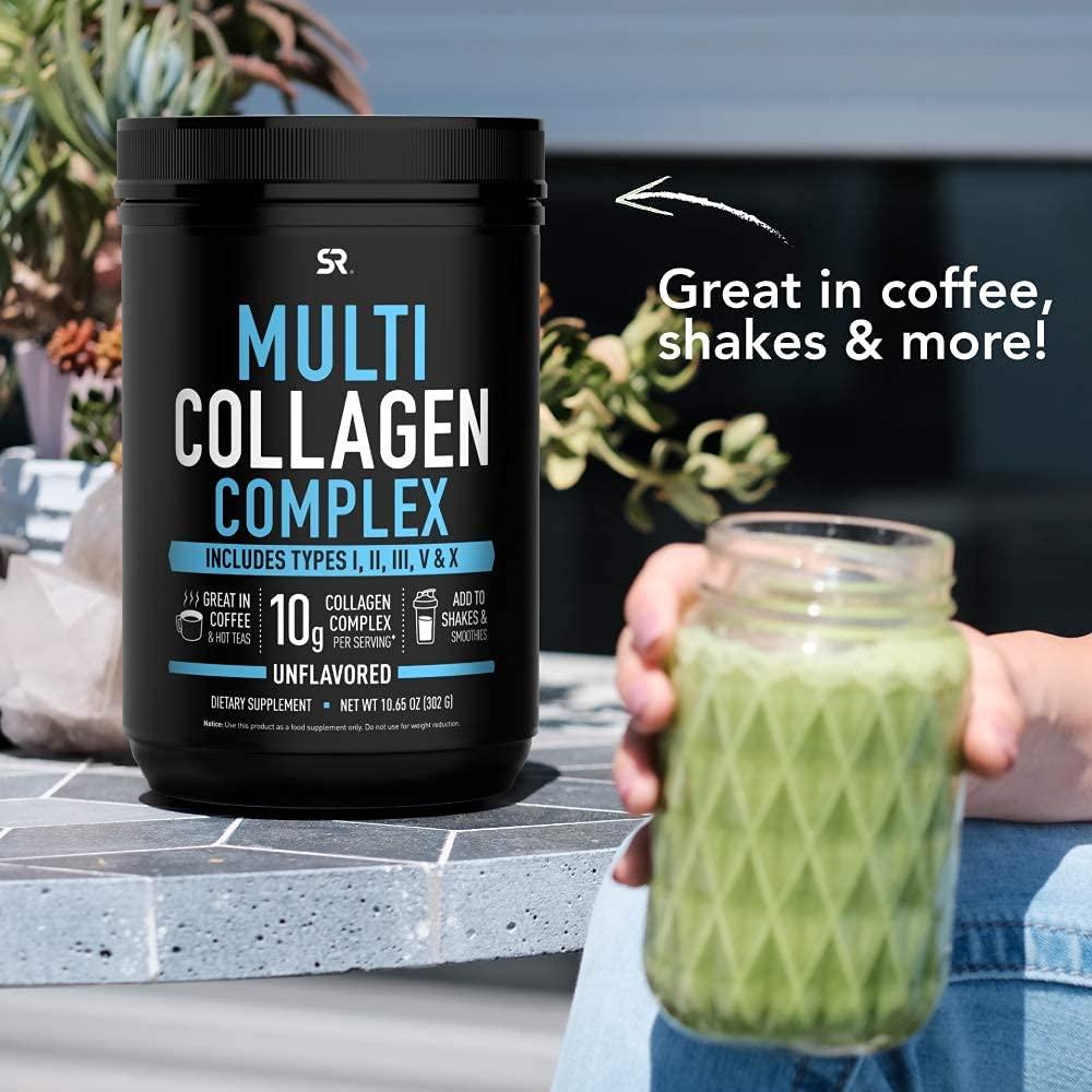 Sports Research - Multi Collagen Complex Unflavored 302 g
