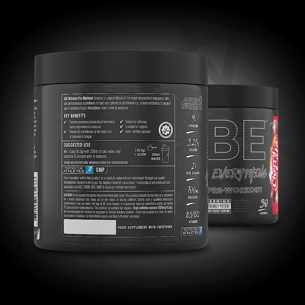 Applied Nutrition - ABE Pre Workout Cherry Cola 315 g