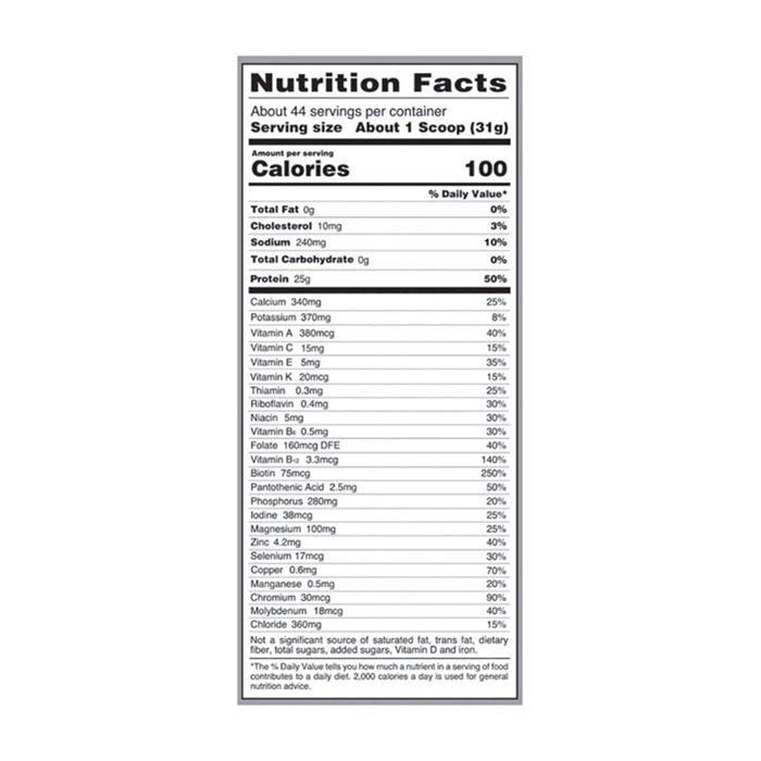 Isopure - Zero Carb Protein Powder Strawberry & Cream 1.36kg