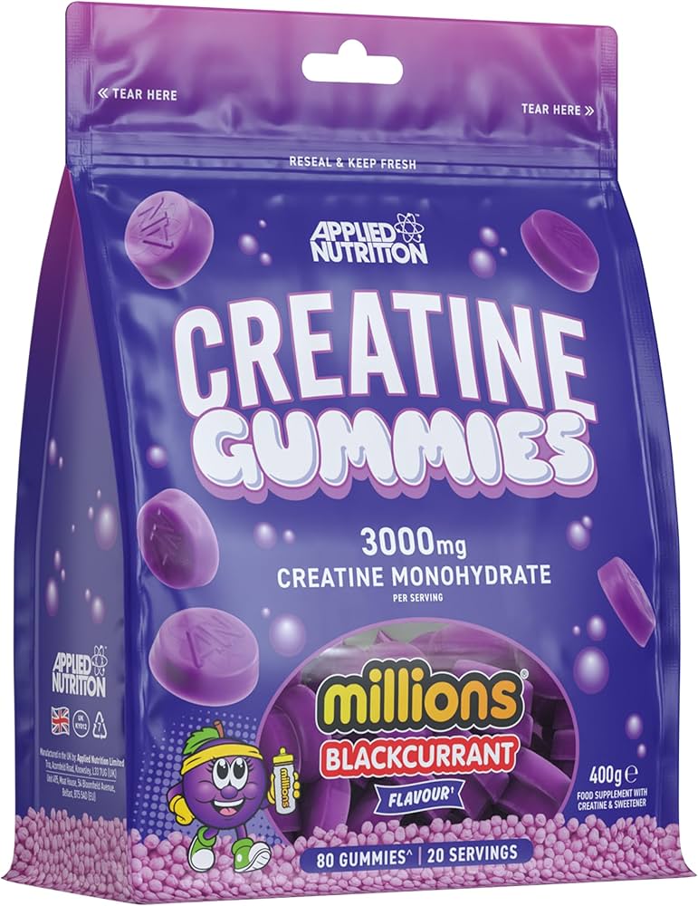 Applied nutrition Pure Creatine Gummies (20 Servings)