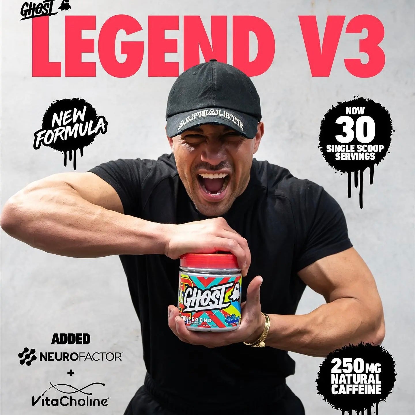 Ghost - LEGEND® V3 pre-workout Lemon Crush