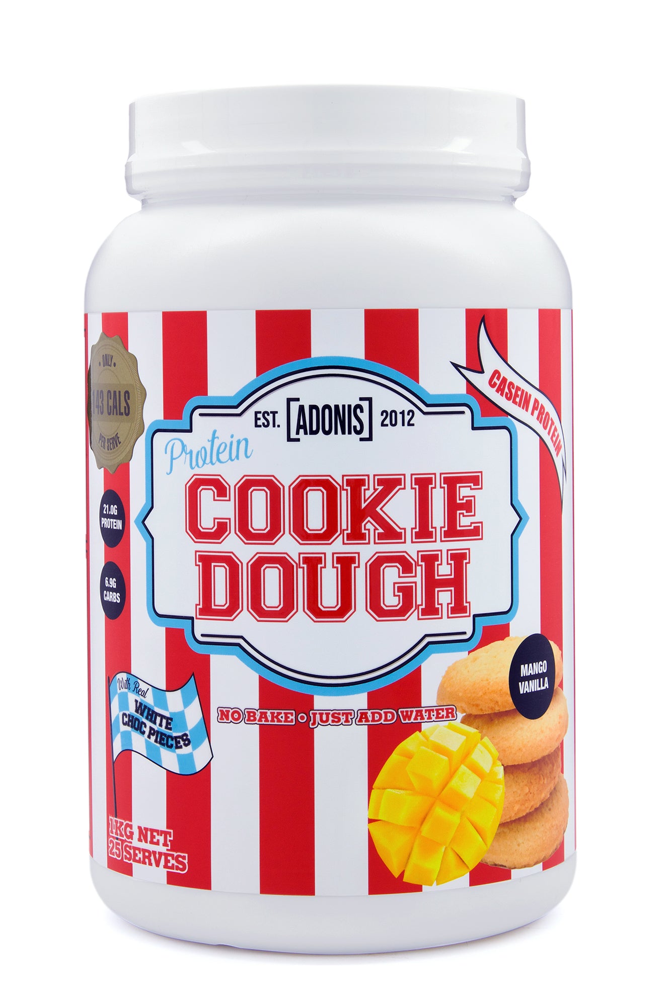Adonis Cookie Dough - Mango vanilla 1 kg