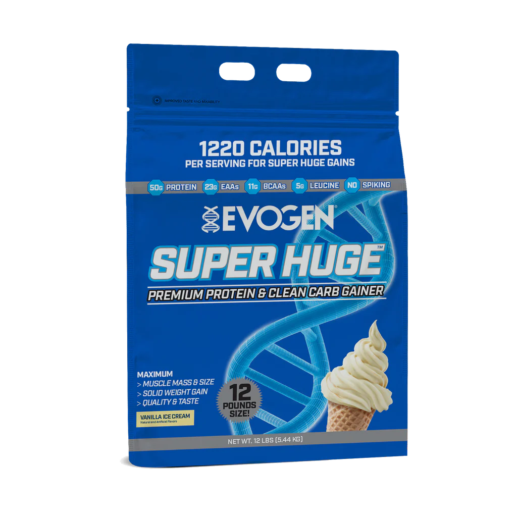 Super Huge Mass Gainer vanilla ice cream
