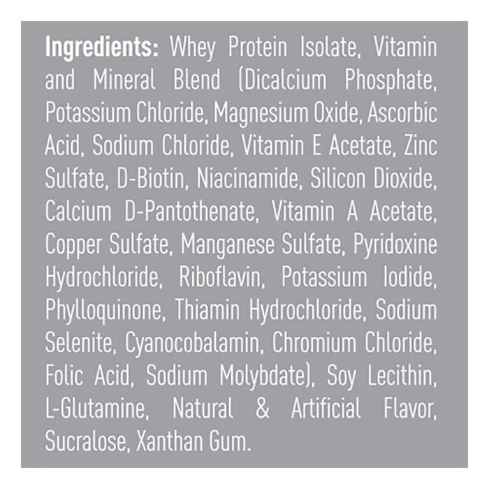 Isopure - Zero Carb Protein Powder Creamy Vanilla 1.36kg