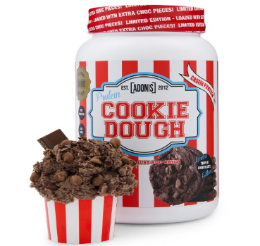 Adonis Cookie Dough –(Casein Protein) – Loaded Triple Chocolate (LIMITED EDITION)