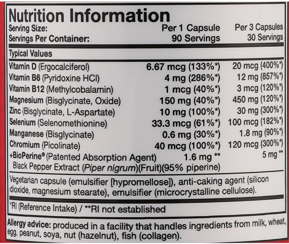 Strength Sports Multivitamins, capsules ZMB PLUS