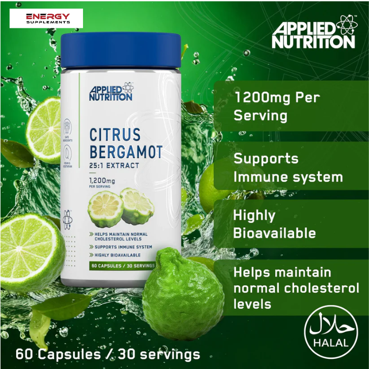 Citrus Bergamot 30 Servings 60 1200 mg