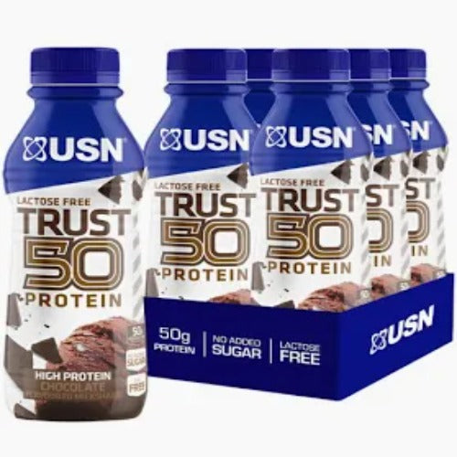 Trust 50 Protein Milkshake, Chocolate Flavor, 500Ml