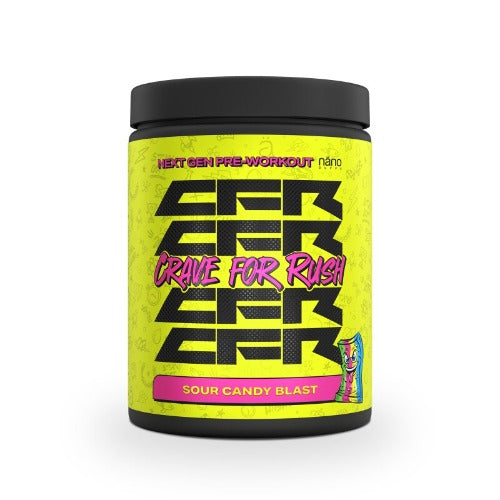 Nano Supps CFR Pre-Workout 400g sour candy blast