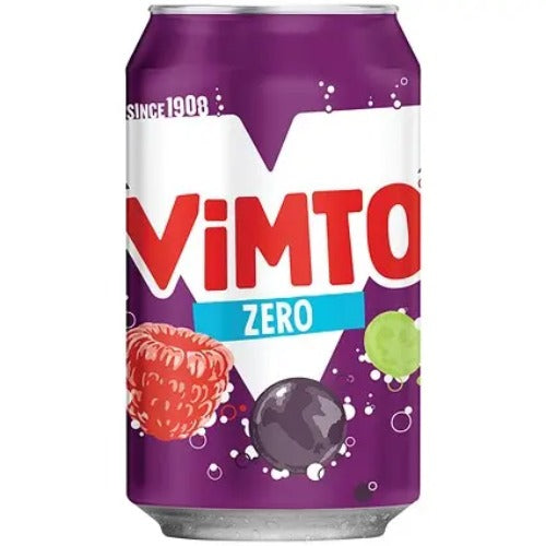 Vimto Fizzy Zero - Zero Sugar, Full Flavor Energy Drink- 330ml