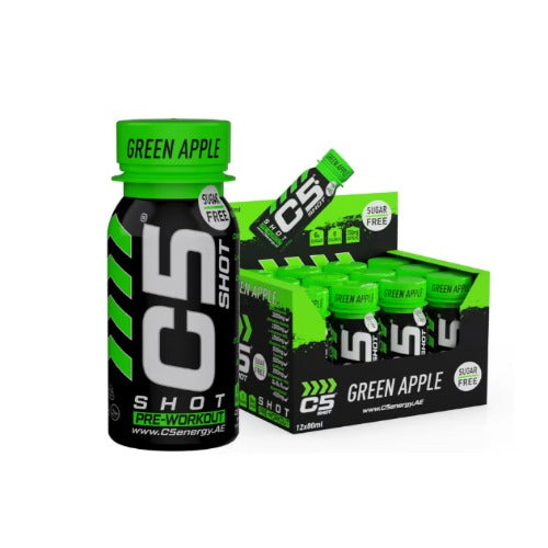 C5 SHOT Pre-Workout Drink | 80ml Liquid Energy Shot 1 pc