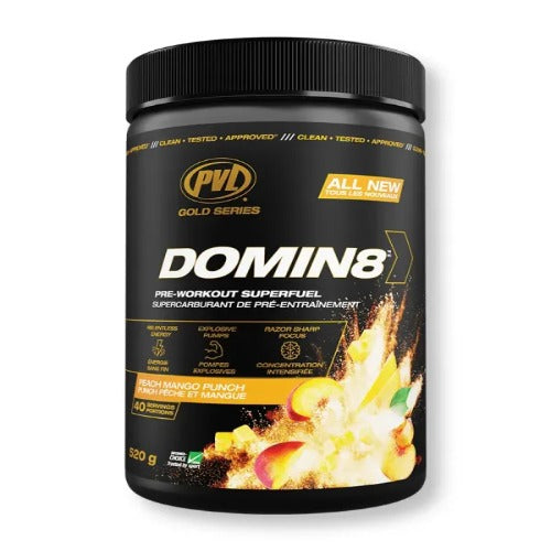 PVL Domin8 Pre-workout | Sprint Fit NZ 520 g