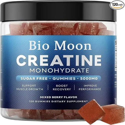 BIO MOON CREATINE GUMMIES 120 vegan gummies