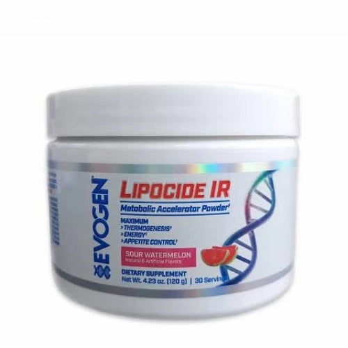 EVOGEN LIPOCIDE IR - FAT BURNER POWDER - 30 SERVING - WATERMELON