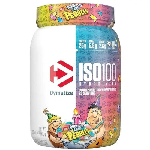 Dymatize Iso 100 Protein 20 serving Birthay cake