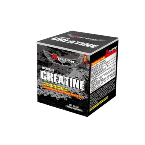 Mega Sport Micronized Creatine, 300gm, 60 Servings