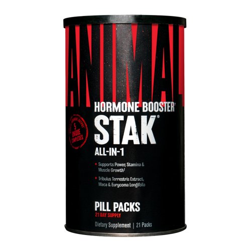 Universal Nutrition Animal Stak, 21 Packs, Building Muscle Mass, Intensify GH Output