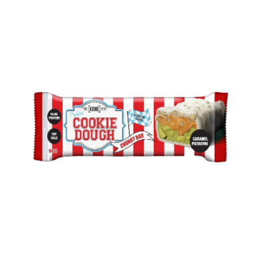 PROTEIN COOKIE DOUGH CHUNKY BAR (Single Bar) – Caramel Pistachio