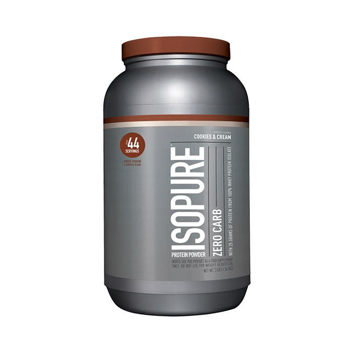 Isopure - Zero Carb Protein Powder Cookies & Cream 1.36kg