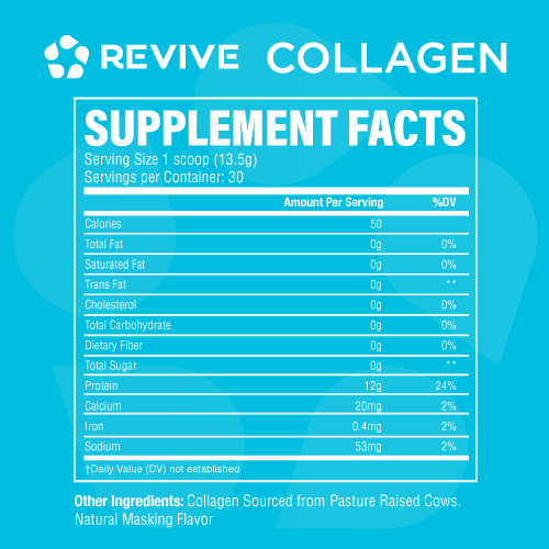 Revive Collagen Powder 405Gm - Unflavored