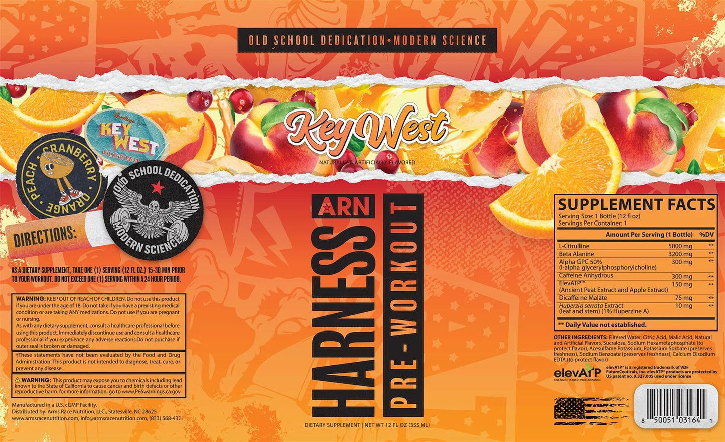 Harness Pre-Workout Key West RTD